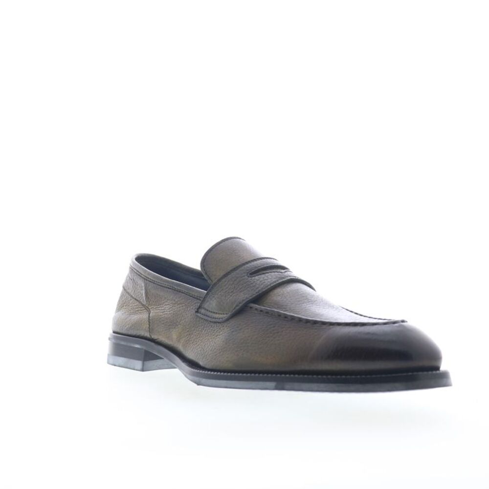 Di Bianco Mens Aviano Lined Calfskin Green Shoes (NWT) - Picture 2 of 7